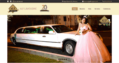 Desktop Screenshot of alflimousine.com